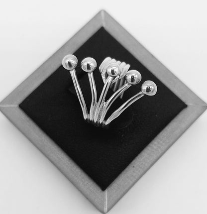 Anillo Plata Ley 925, sello de autenticidad Plata Ley .925