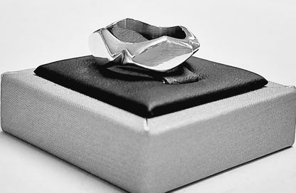 Anillo en Plata Ley 925, vista frontal