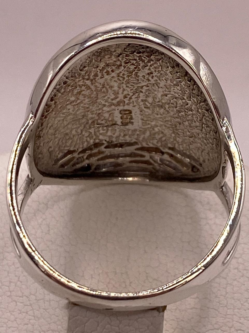 Anillo Árbol de la Vida con Ópalo de Fuego en Plata Ley .950, sello de autenticidad Plata Ley .925