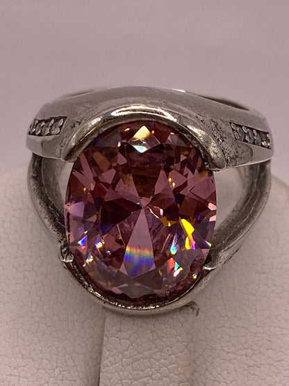 Anillo Artesanal de Plata con Piedra Facetada, sello de autenticidad Plata Ley .925