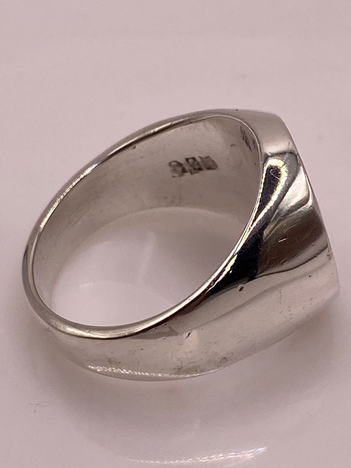 Anillo de Ópalo de Fuego Rosa en Plata Ley .925, sello de autenticidad Plata Ley .925