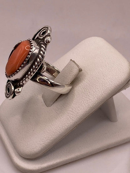 Anillo de Plata Ley 925 con Cornalina, vista de detalle