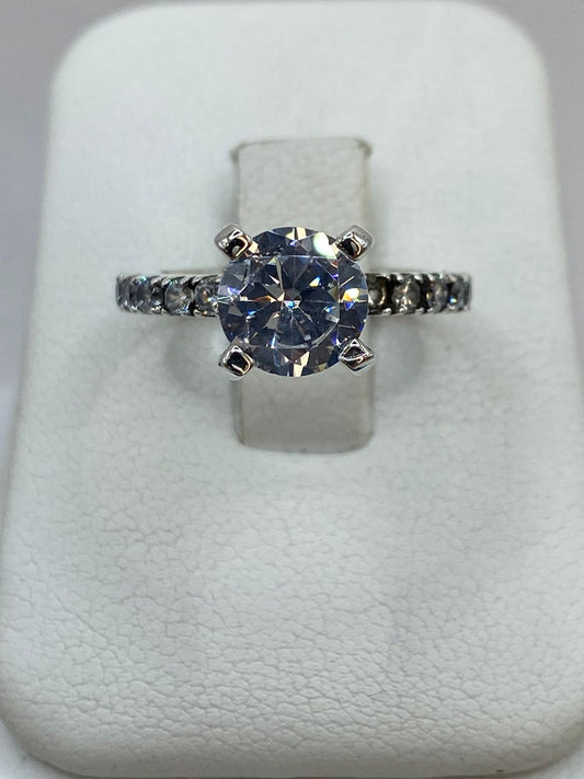 Anillo Solitario con Zirconia en Plata 925 — imagen 9