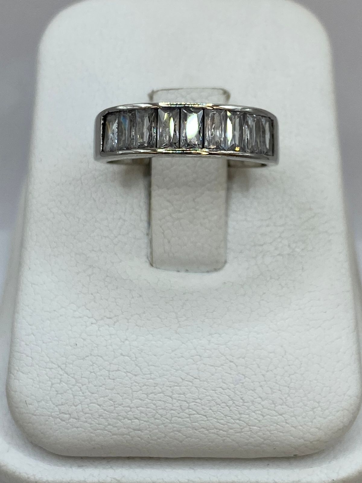 Anillo con Zirconias en Plata 925 — imagen 9