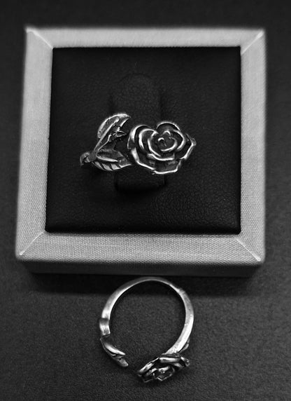 Sello de ley en el interior del anillo plata ley 925 , rosa