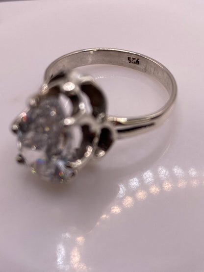 Anillo de Plata Solitario Lágrima con Circonia Blanca — foto 5