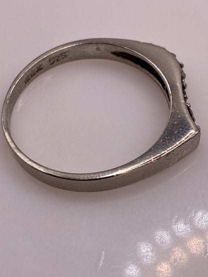 Anillo de Plata Solitario con Circonia — Minimalista Unisex — foto 5