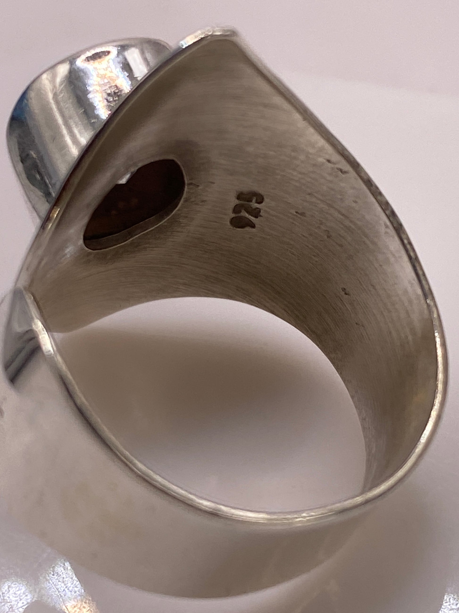 Anillo de Plata Ajustable con Circonia Blanca — Solitario Elegante — foto 5