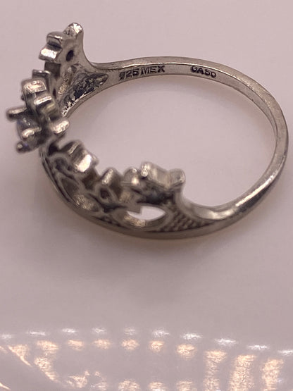 Anillo de Plata Solitario con Circonia Blanca — Elegancia Pura — foto 5