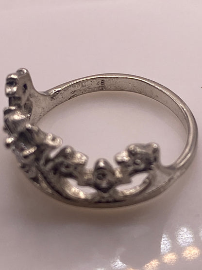 Anillo de Plata Solitario Circonia Blanca — Elegancia Taxco — foto 5