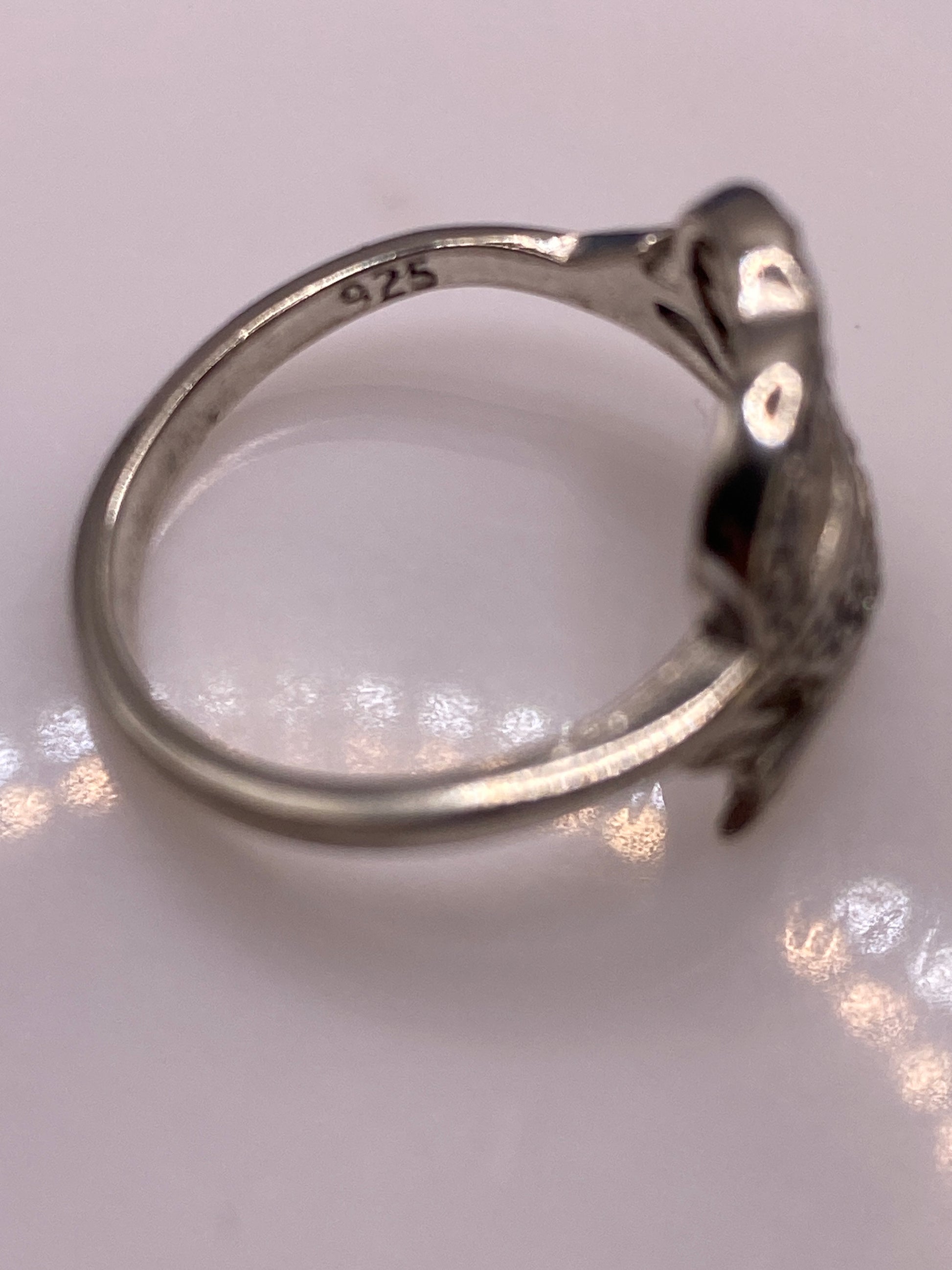 Anillo Solitario de Plata con Circonia Blanca — Diseño Clásico — foto 5