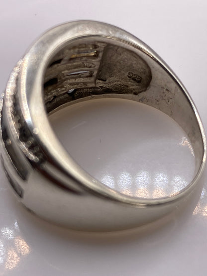Anillo de Plata Multicapas Circonia Multicolor — Unisex — foto 5