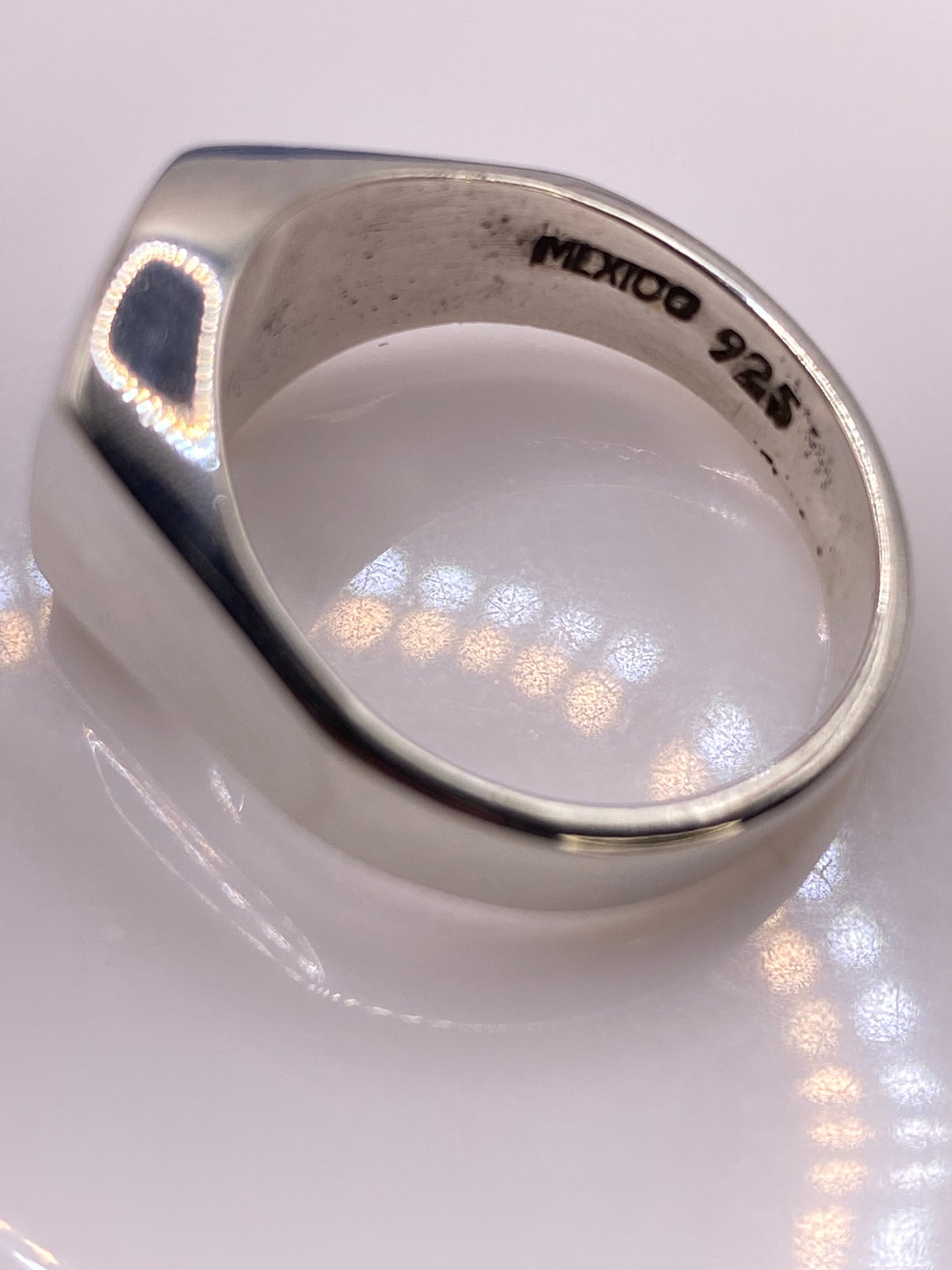 Anillo Ópalo de Fuego Multicolor en Plata .925 — Unisex — foto 5