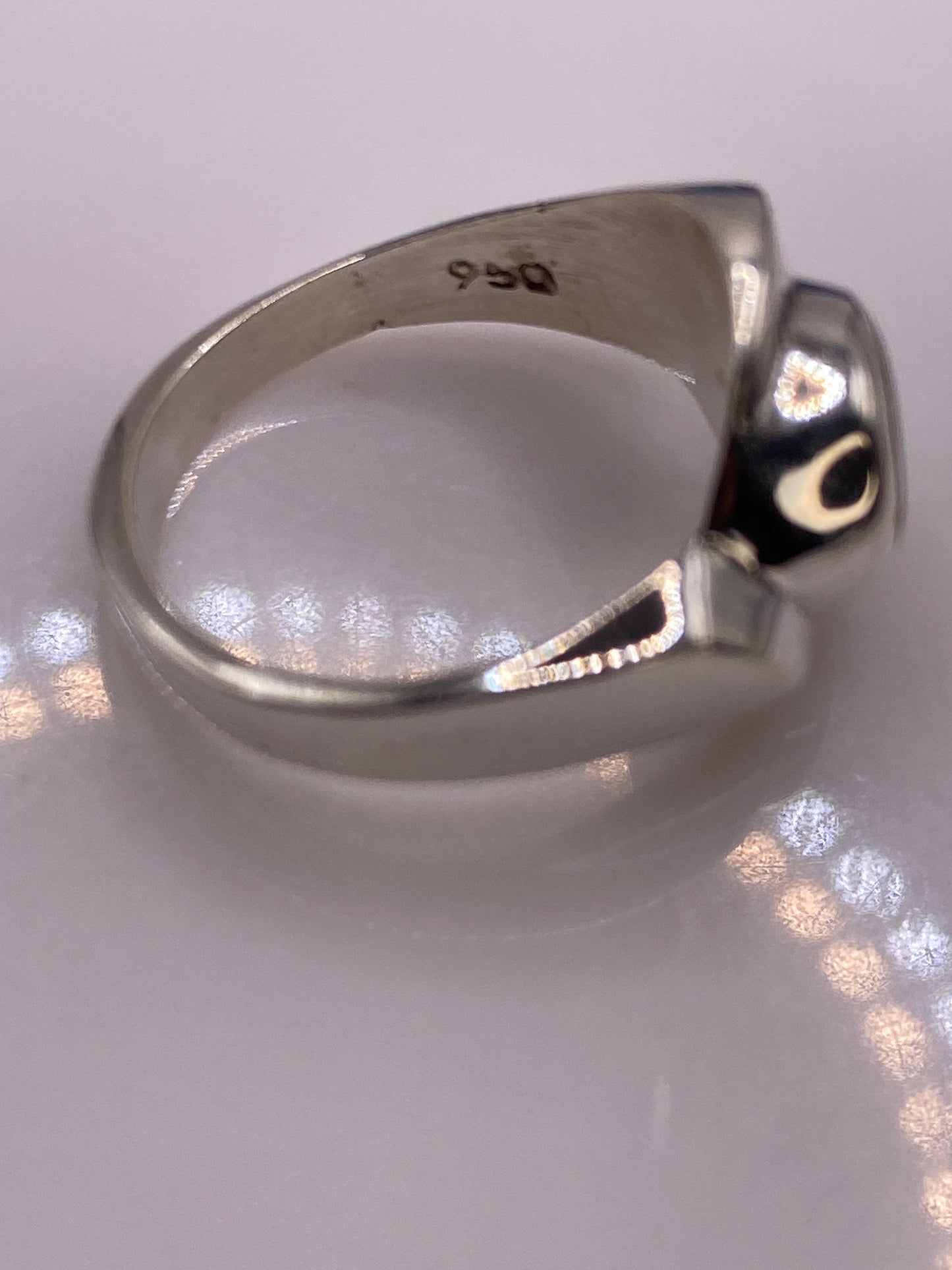 Anillo de Plata Ópalo de Fuego Multicolor Envolvente — foto 5