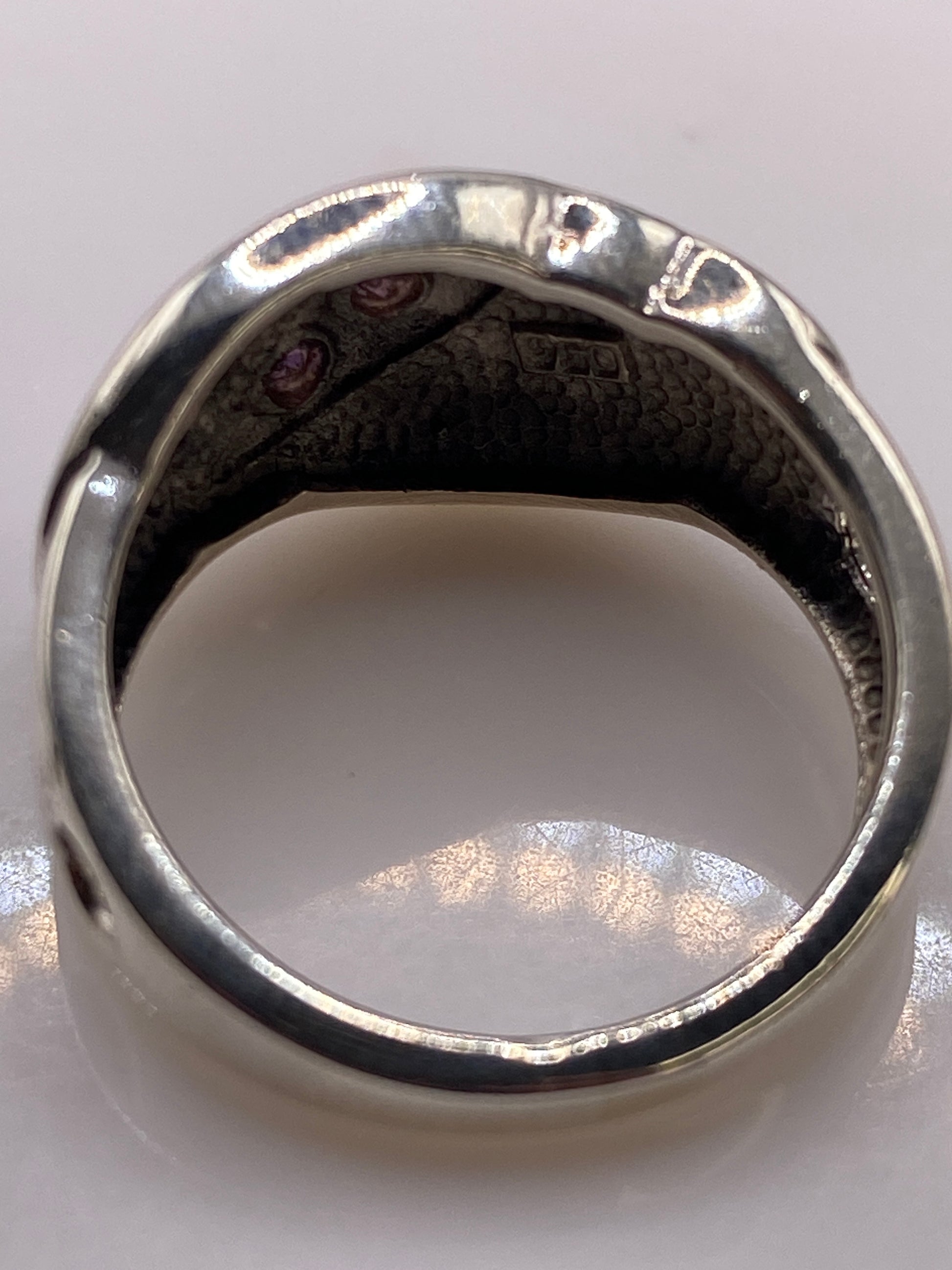 Anillo de Plata .950 Ópalo de Fuego Multicolor — Exclusivo — foto 5