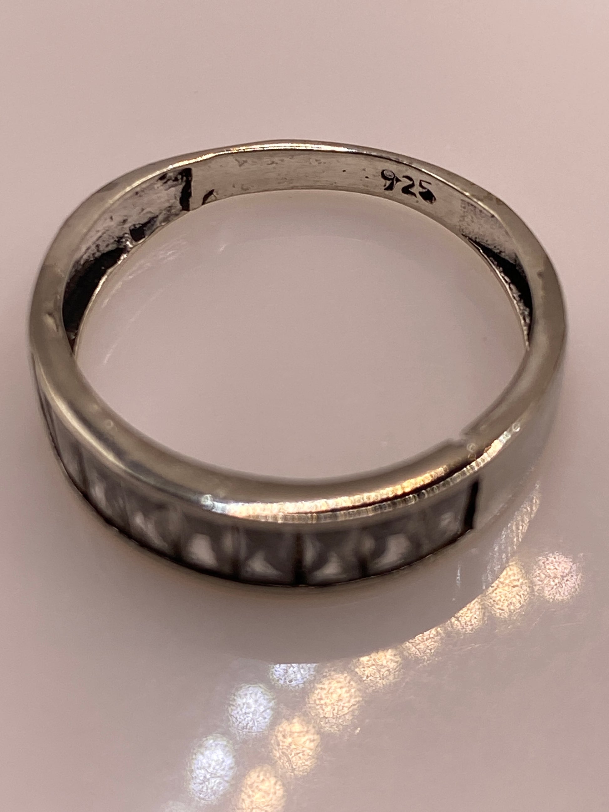 Anillo de Plata Solitario Circonia Cristalina — Minimalista — foto 5