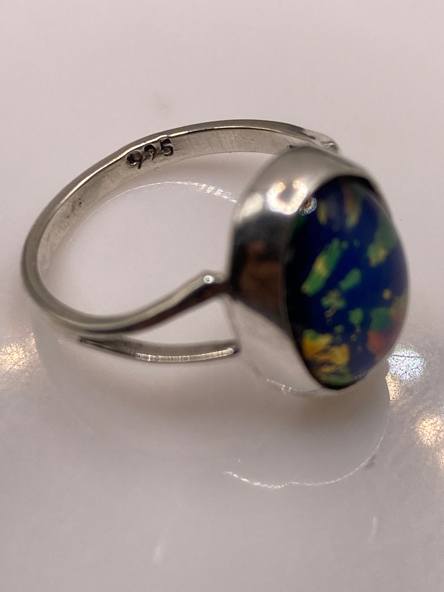 Anillo Lapislázuli Solitario — Plata .925 Taxco — foto 5