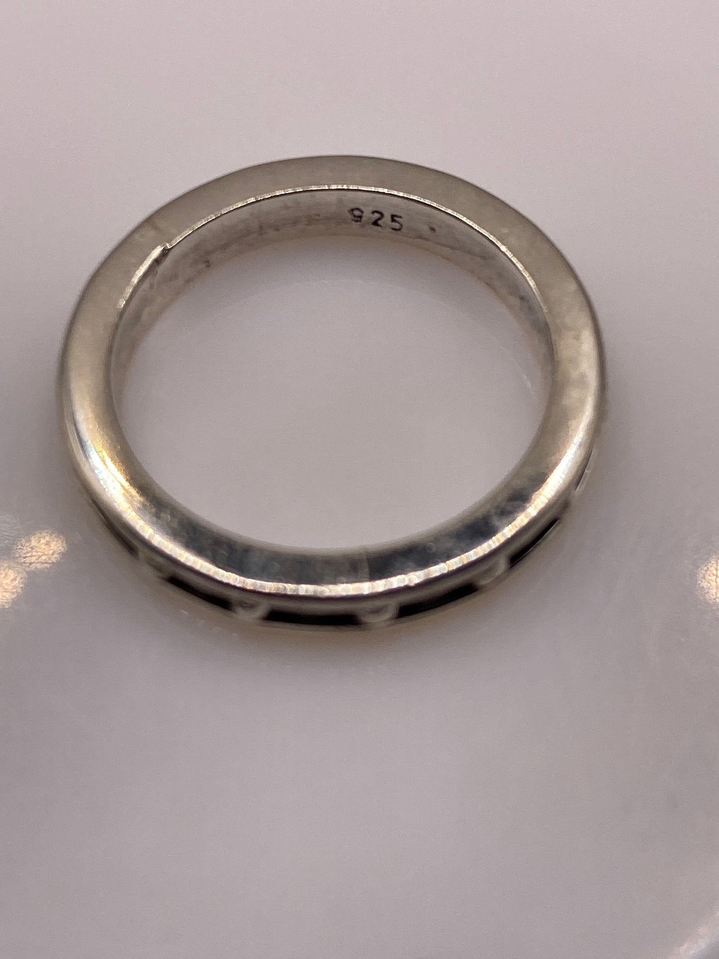 Anillo de Plata Circonia Rosa — Solitario Moderno — foto 5