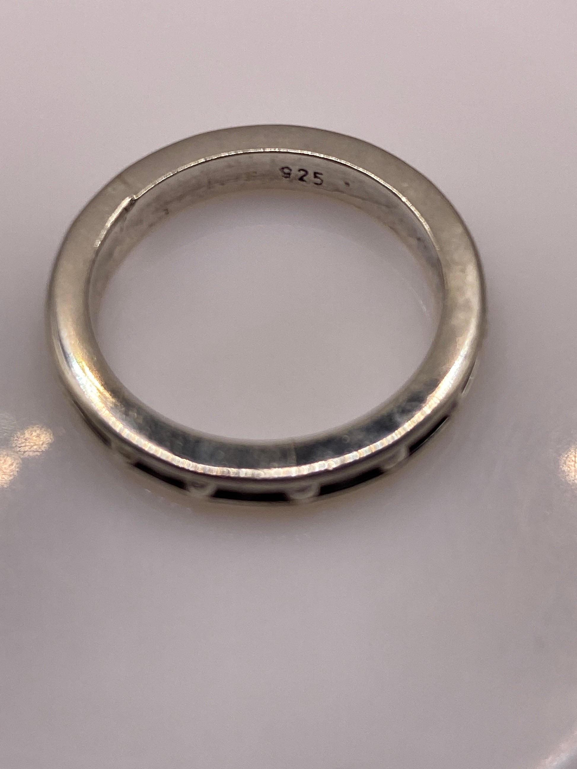 Anillo de Plata Circonia Rosa — Solitario Moderno — foto 5