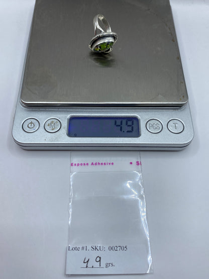 Anillo de Plata Opalo Fuego Multicolor — Diseño Étnico Taxco — foto 6