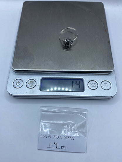 Anillo Solitario de Plata Circonia Blanca | Taxco .925 — foto 6