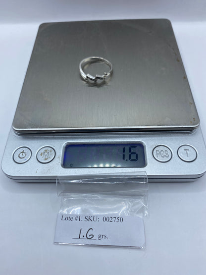 Anillo Plata Solitario Circonia Cristalina — Minimalista Taxco — foto 6