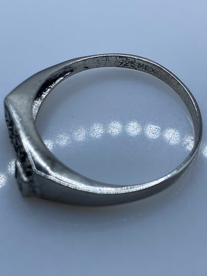 Anillo Geométrico de Plata .925 con Circonia Blanca — foto 5