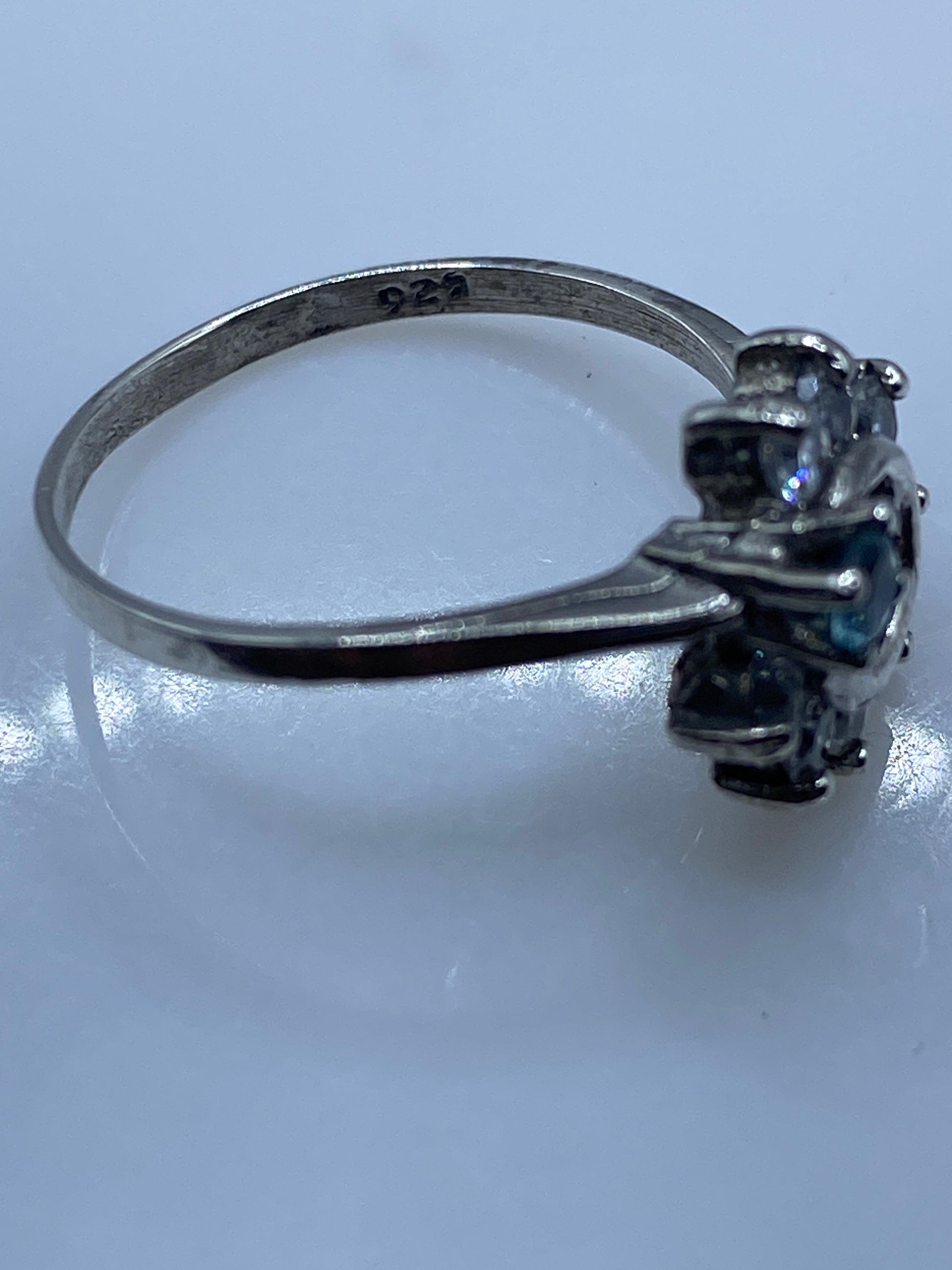 Anillo de Plata Solitario Circonia Blanca — Minimalista — foto 5