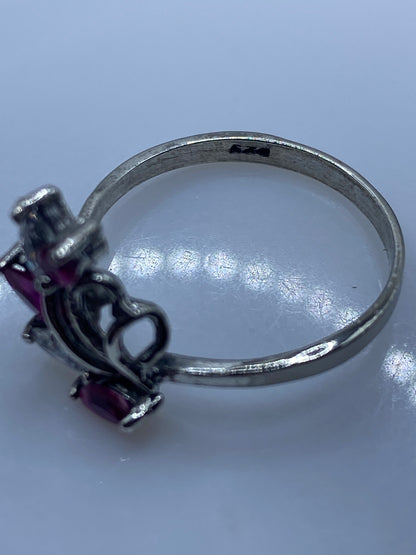 Anillo Plata Solitario Circonia Rosa — Elegancia Mínima — foto 5