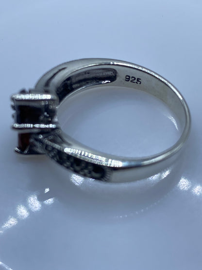 Anillo de Plata Vintage con Circonias Café — Coctel Taxco — foto 5