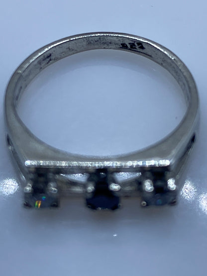 Anillo Solitario de Plata Circonia Blanca — Minimalista — foto 5