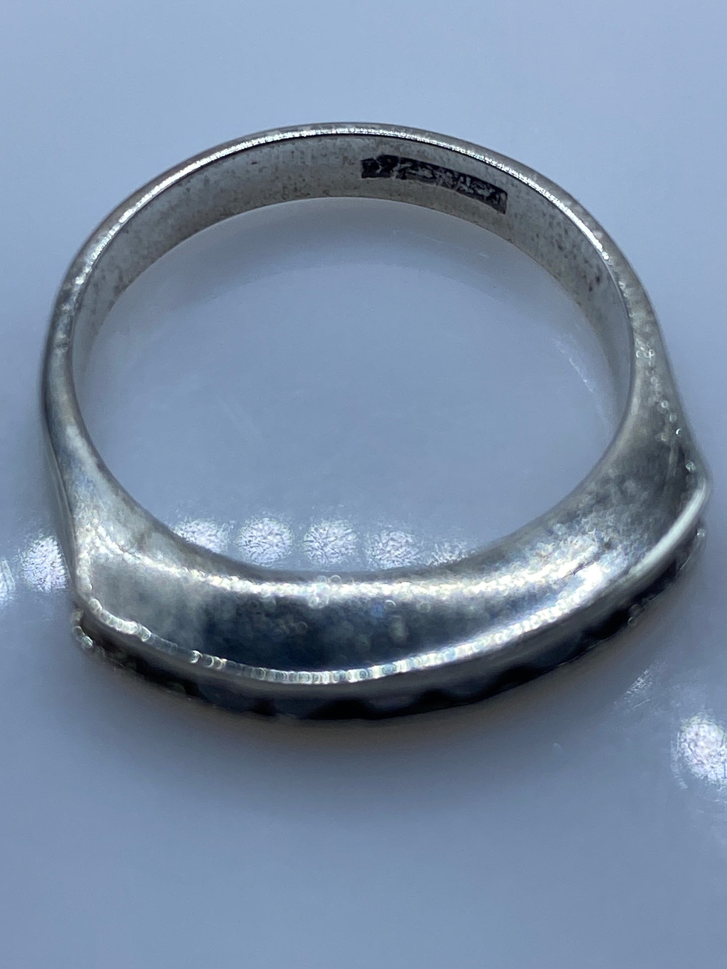 Anillo de Plata Solitario Circonia Blanca — Minimalista — foto 5