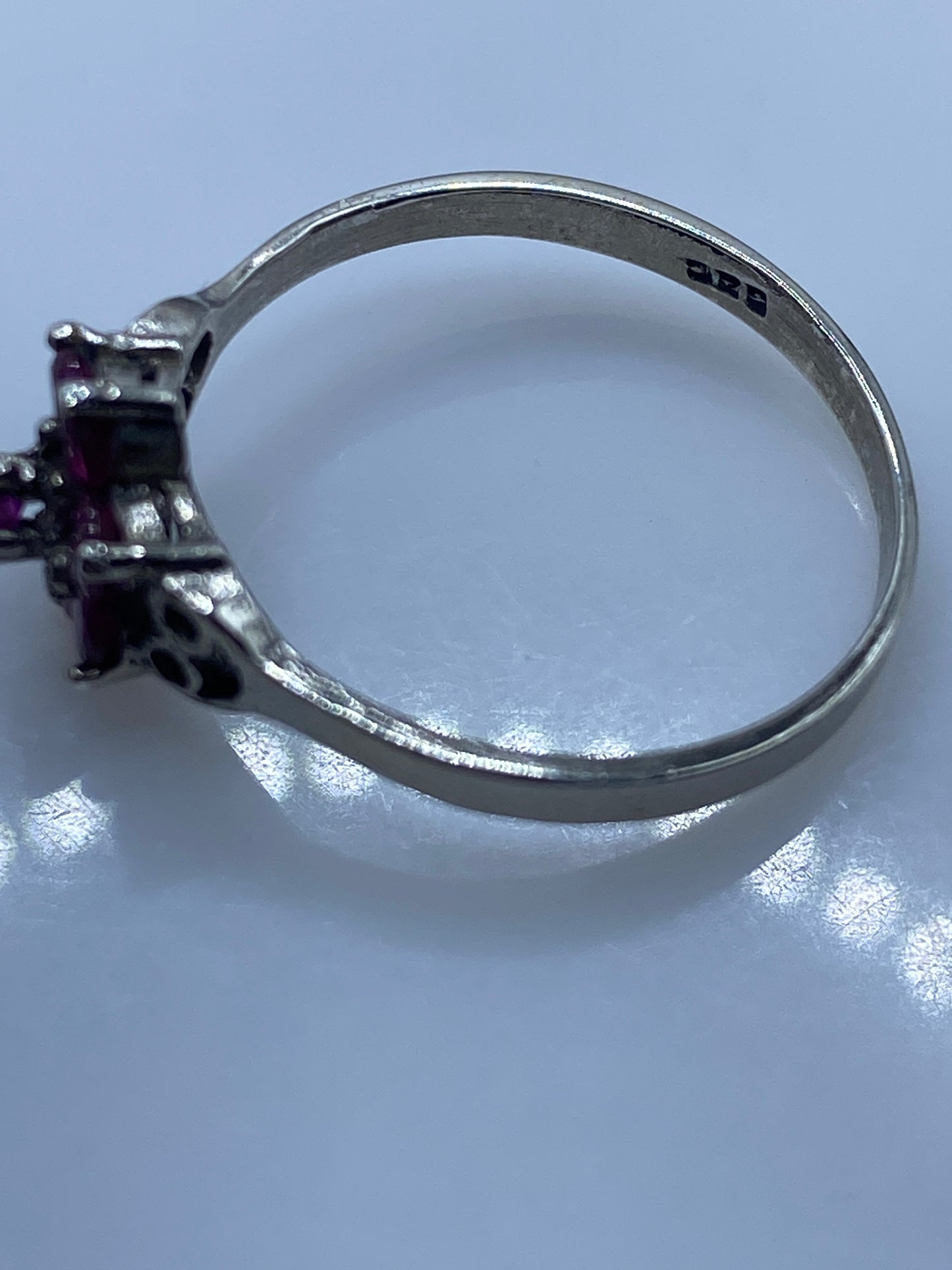 Anillo de Plata Solitario Circonia Rosa — Elegancia Mínimal — foto 5