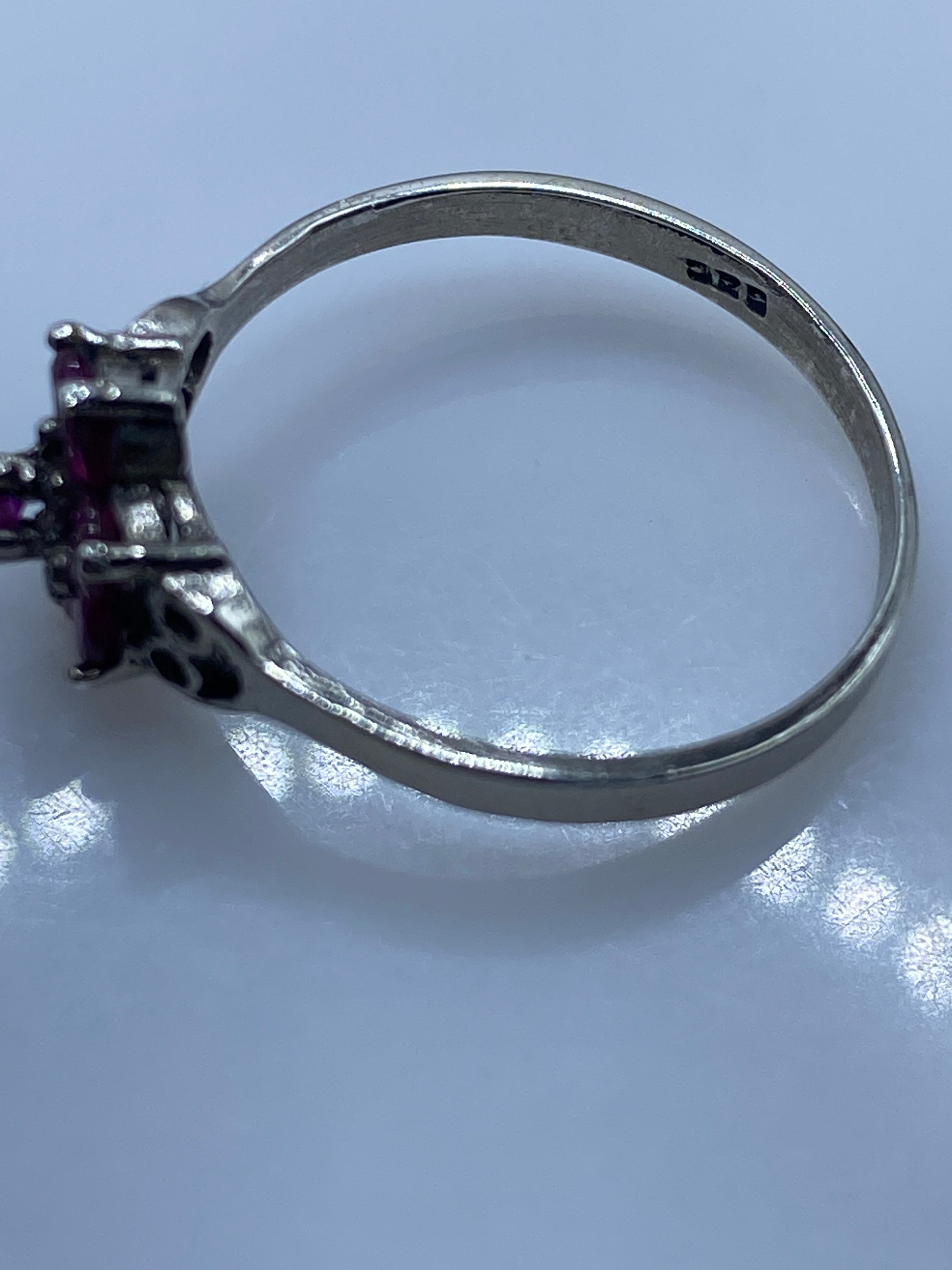 Anillo de Plata Solitario Circonia Rosa — Elegancia Mínimal — foto 5