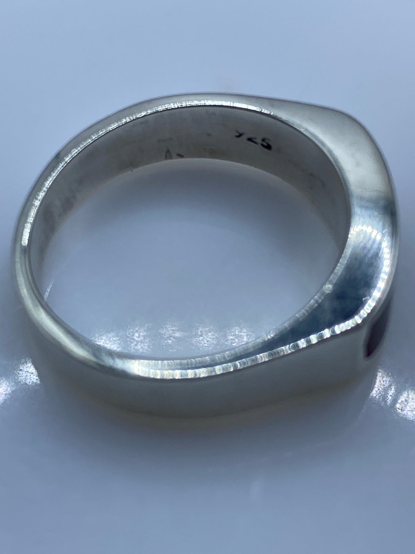 Anillo de Plata Ópalo de Fuego Multicolor — Diseño Clásico — foto 5