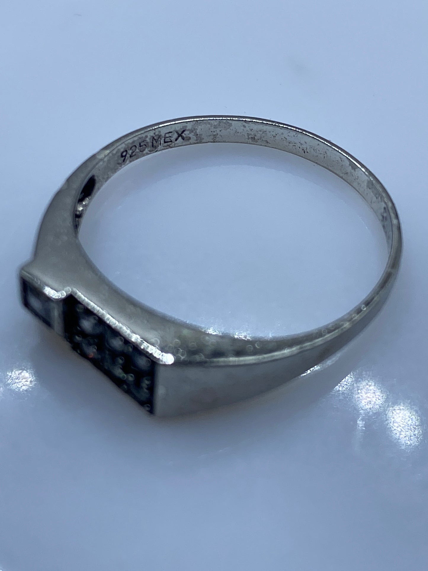 Anillo de Plata Solitario Circonia Blanca — Unisex Minimalista — foto 5