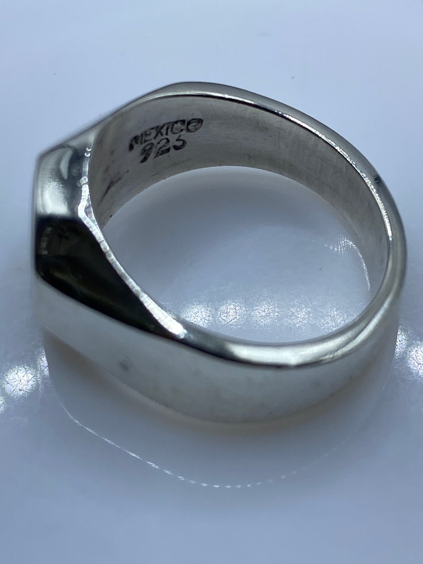 Anillo Plata Ópalo de Fuego Multicolor — Sello Taxco .925 — foto 5