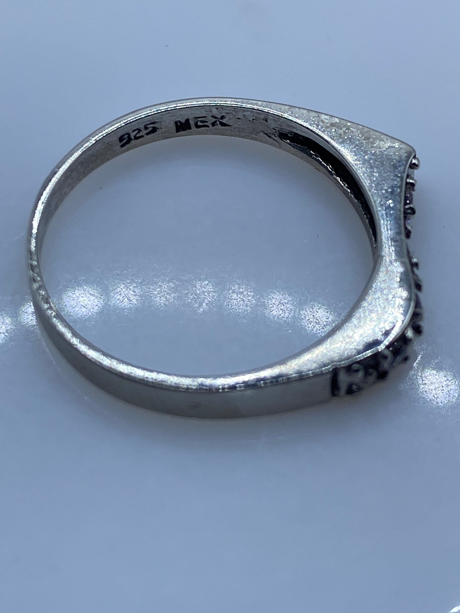 Anillo de Plata Circonia Rosa Solitario — Minimalista — foto 5