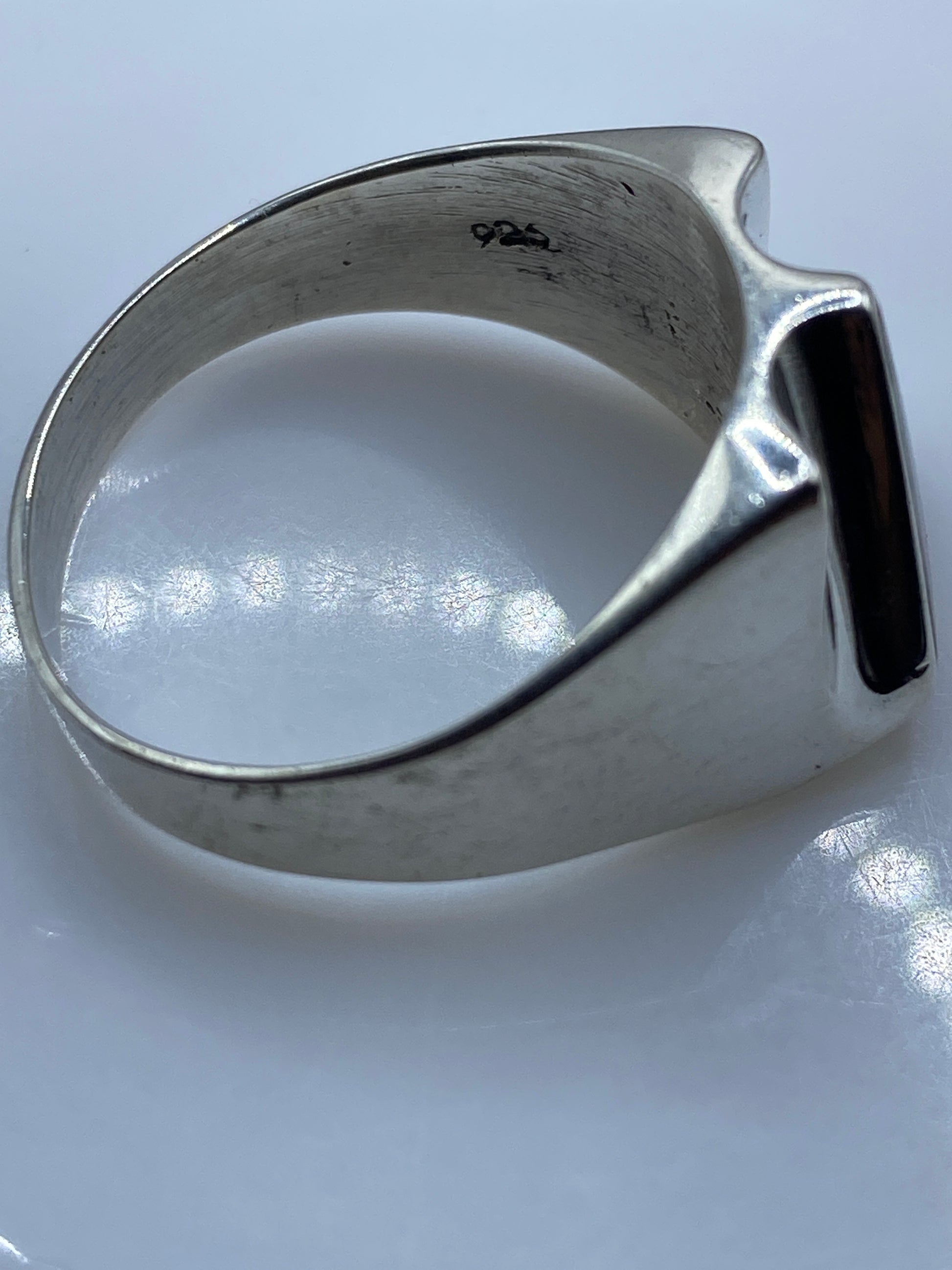 Anillo Plata Ópalo de Fuego Multicolor — Geométrico Moderno — foto 5