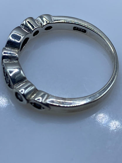 Anillo de Plata Circonia Blanca — Línea Minimalista — foto 5