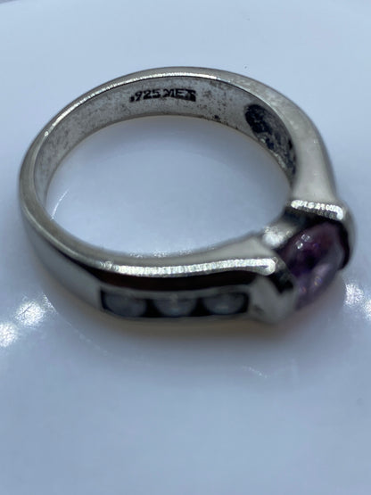 Anillo de Plata Solitario Circonia Rosa — Elegancia Moderna — foto 5