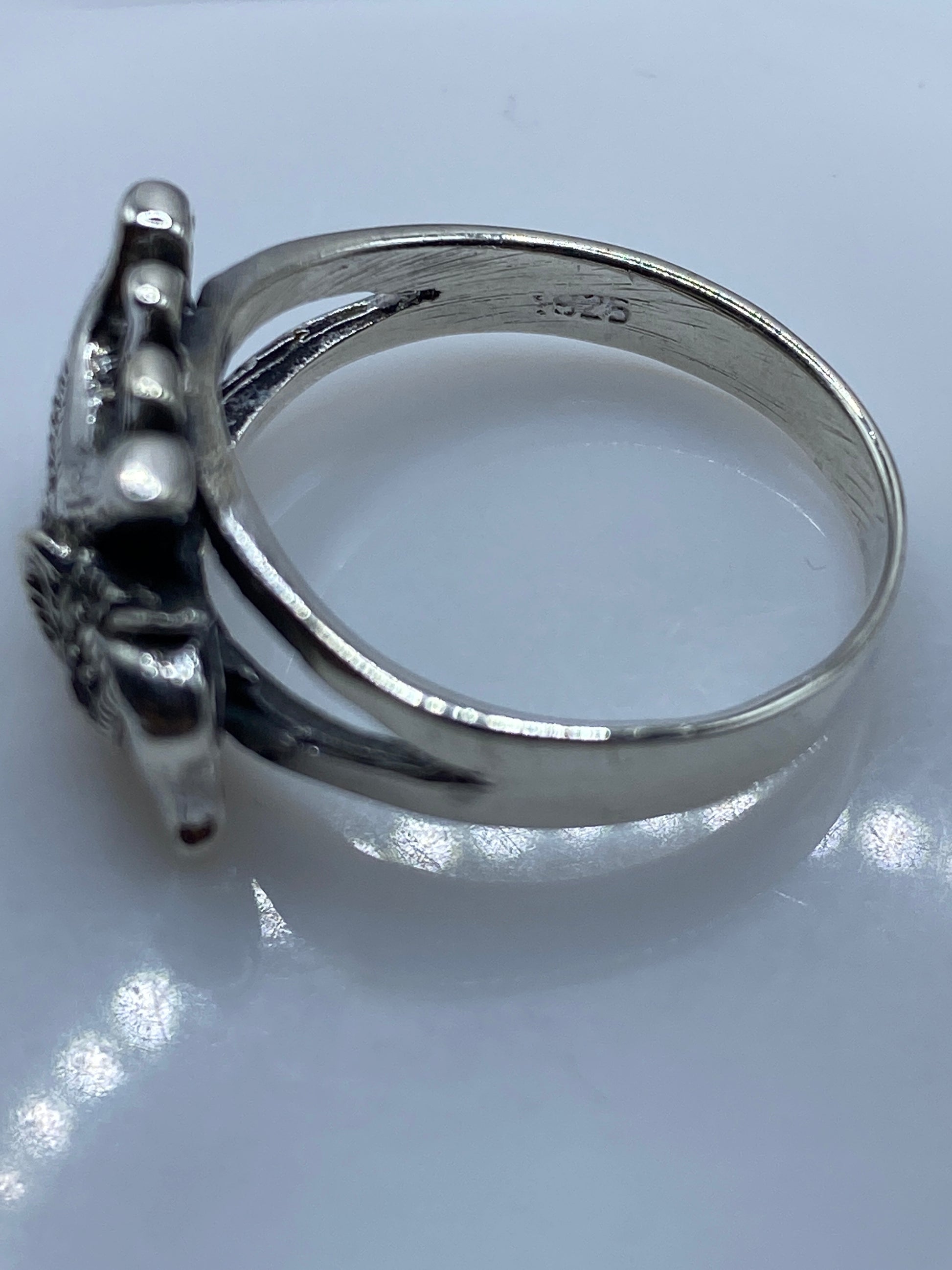 Anillo Elefante Plata .925 Étnico con Piedra — Unisex — foto 5