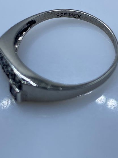 Anillo de Plata Solitario Circonia Blanca — Minimalista — foto 5