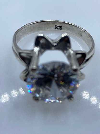 Anillo de Plata Circonia Cristalina Solitario — Elegancia Pura — foto 5