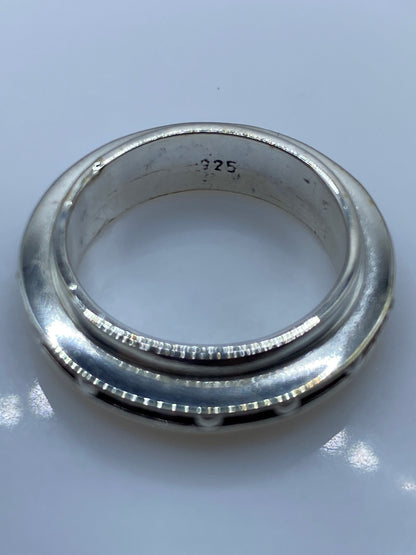 Anillo de Plata Circonia Roja — Solitario Moderno .925 — foto 5