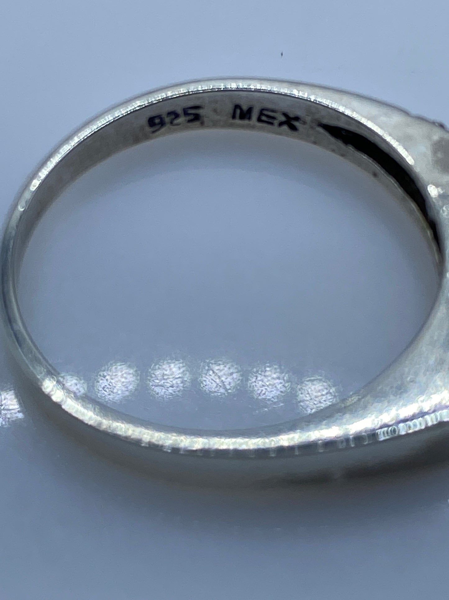 Anillo de Plata Circonia Negra Brillante — Minimalista — foto 5