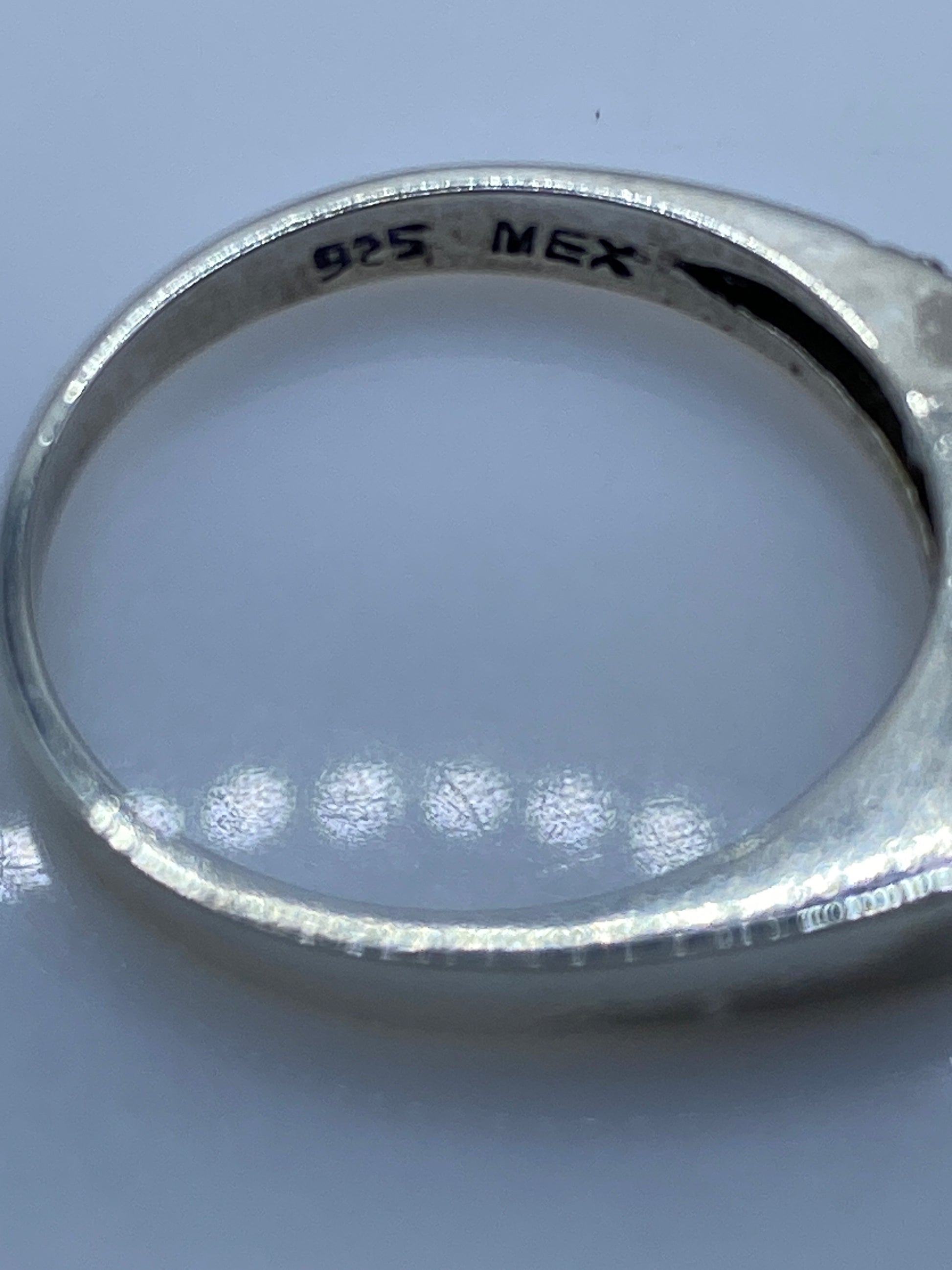 Anillo de Plata Circonia Negra Brillante — Minimalista — foto 5