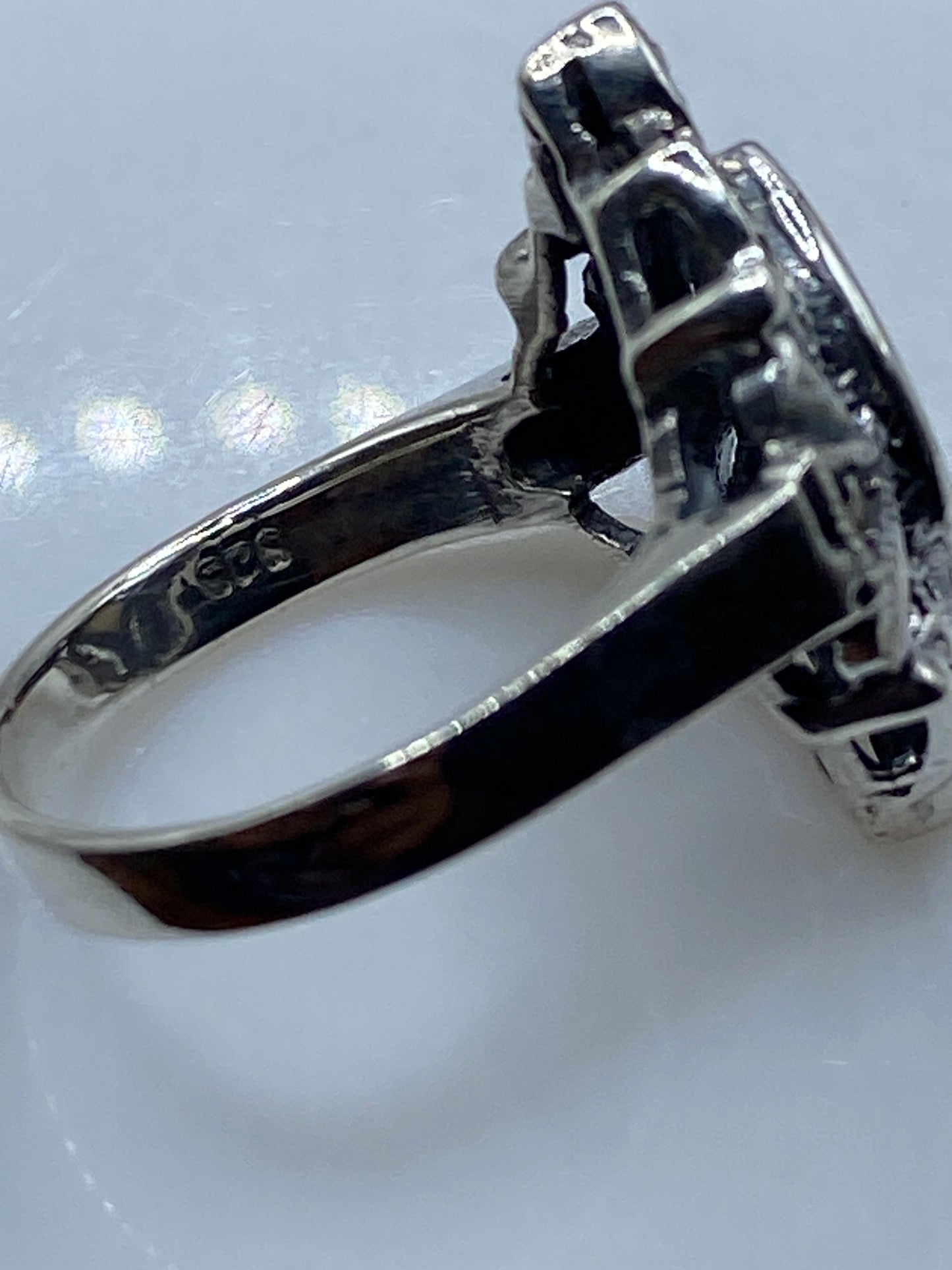 Anillo de Plata Perla Natural Vintage — Ornamental Taxco — foto 5