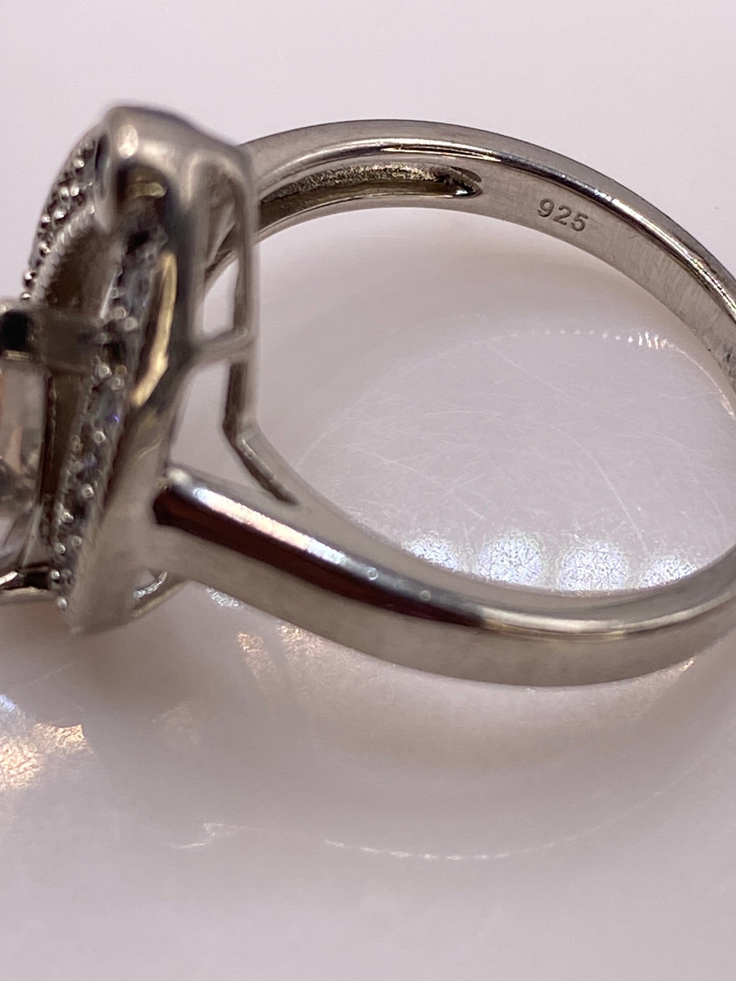 Anillo de Plata Circonia Multicolor Gota — Elegancia Solitario — foto 5