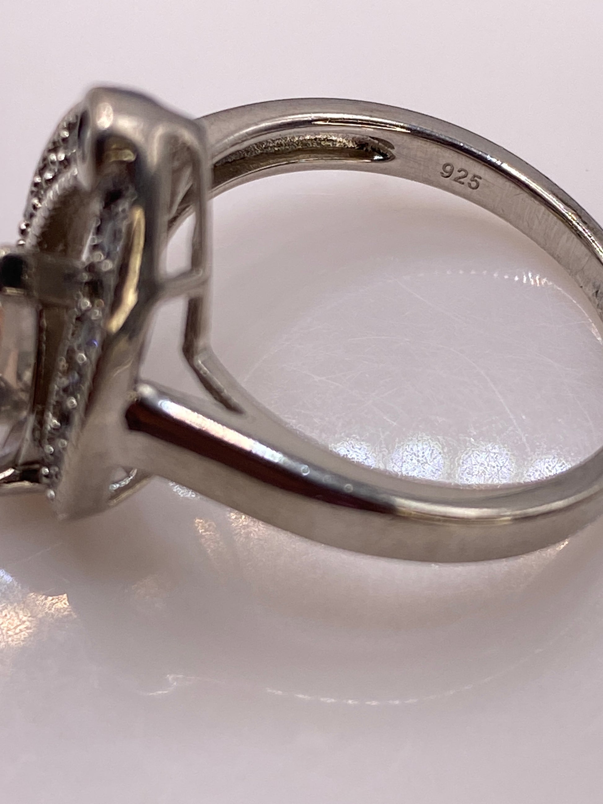 Anillo de Plata Circonia Multicolor Gota — Elegancia Solitario — foto 5